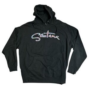 Carlos Santana Independent Black Double Sided Hoodie‎ - Size L